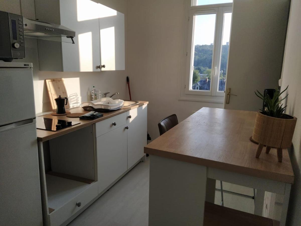 Apartmán Le Nid Normand Avec Terrasse - Stationnement Facile Et Gratuit - 5 Min Seine Deville-les-Rouen Exteriér fotografie